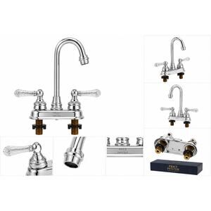 Price Pfister Chrome Bathroom Faucet – New Open Box – Crystal Style Handles